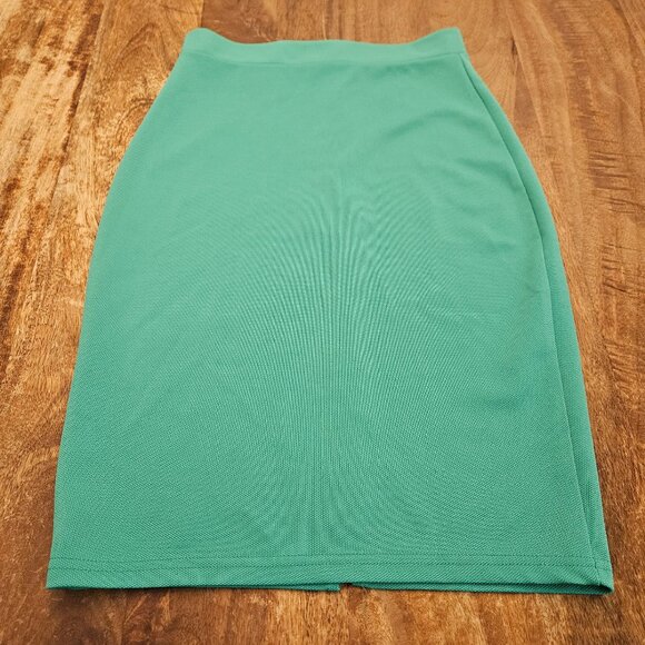 Be.You.Tiful Dresses & Skirts - Be.You.Tiful Pencil Skirt Womens M Turquoise/Teal Bodycon Textured